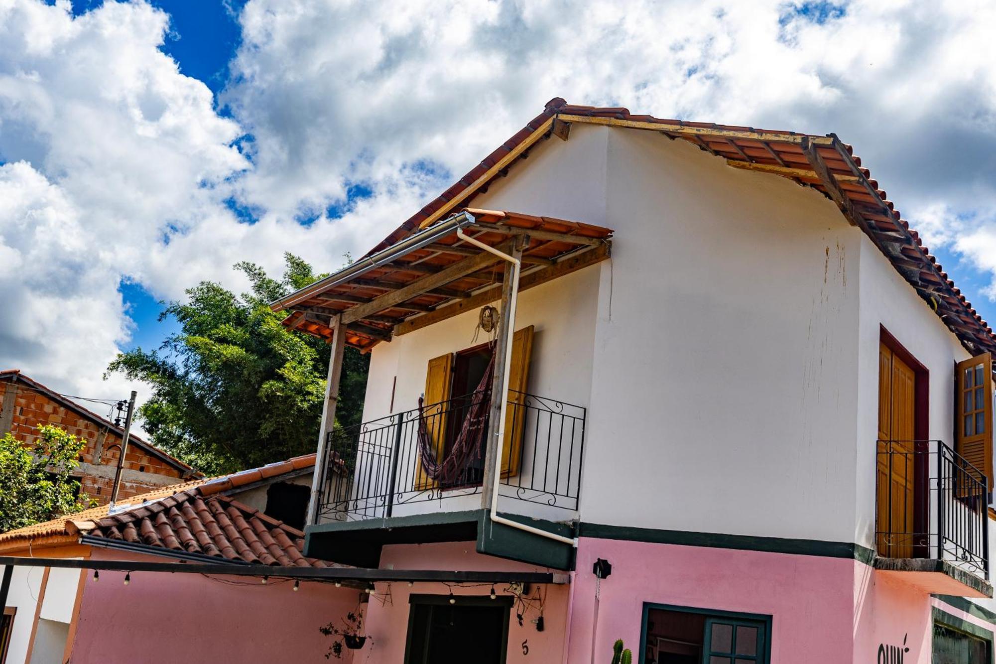 הוילה טיראדנטס Casa Da Cida מראה חיצוני תמונה